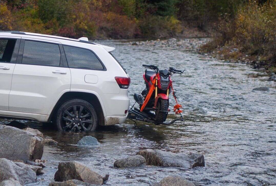 Honda Grom Motorcycle Rack for Jeep Cherokee