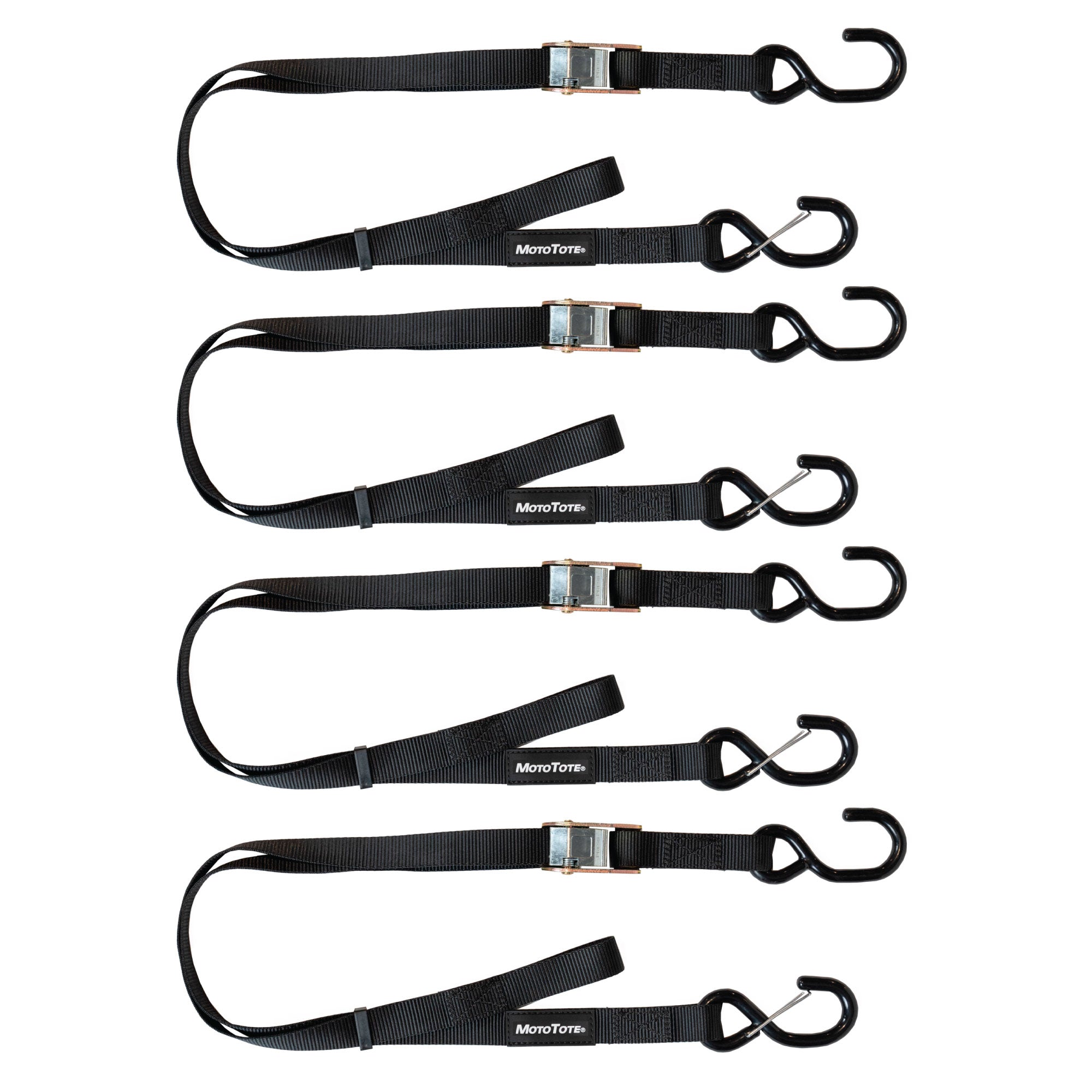 Cam Buckle Tie Downs - 4 Pack