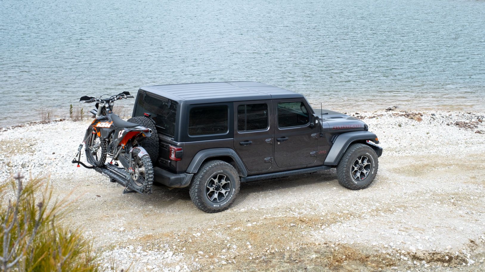 Efe Eke - KTM Dual Sport Motorcycle Hitch Carrier