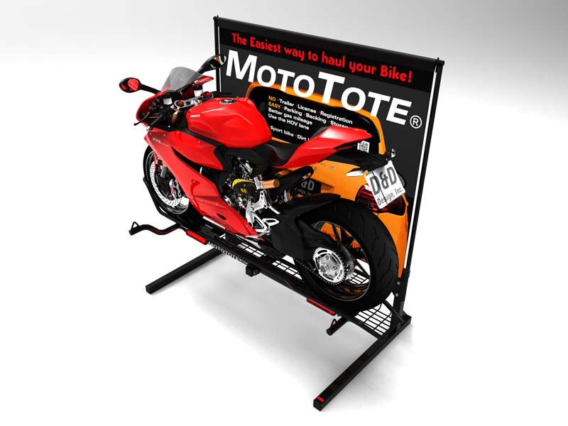 Steel Frame for MotoTote Display Unit