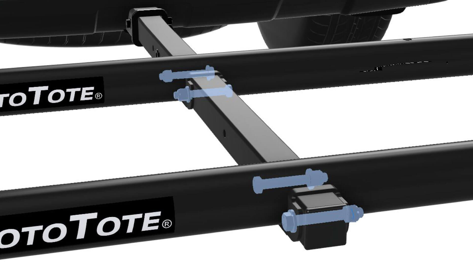 Dual Motorcycle Carrier Installation - Bolts