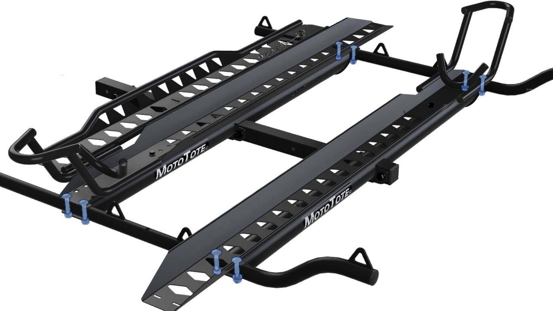 Dual Motorcycle Carrier Installation - Tightening