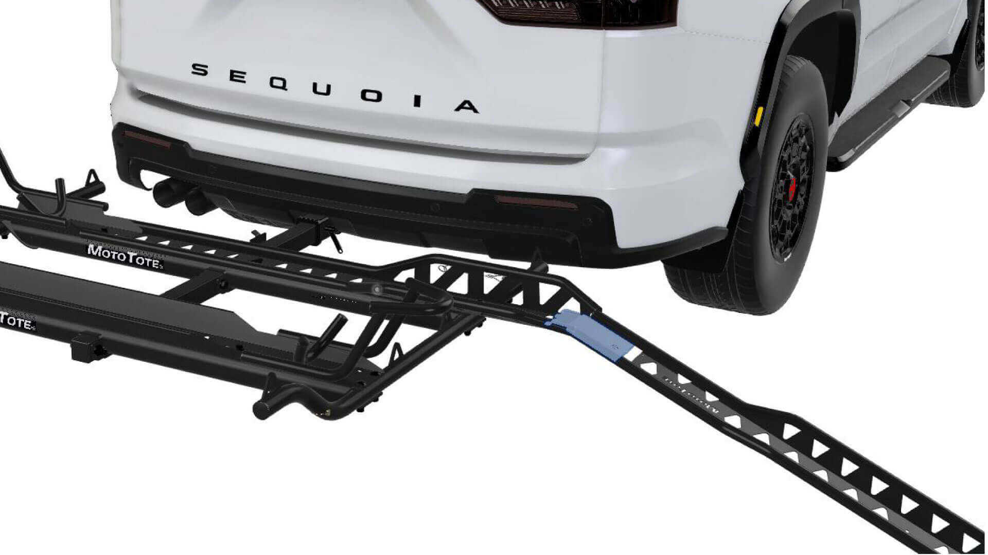 Attach Loading Ramp to MotoTote Dual