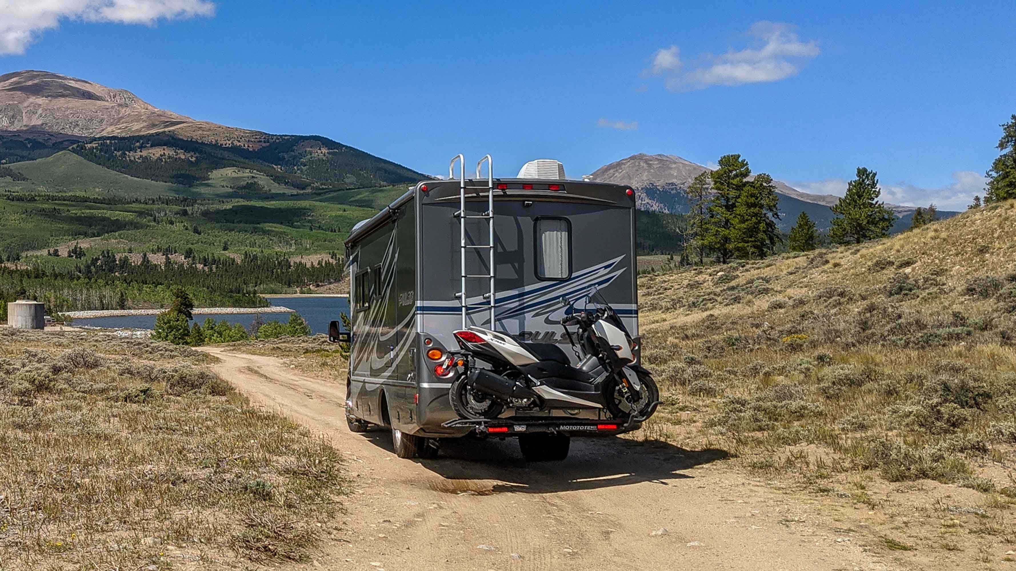 Scooter Carriers Hitch Mount on RV