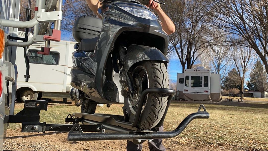 Scooter Carrier on RV