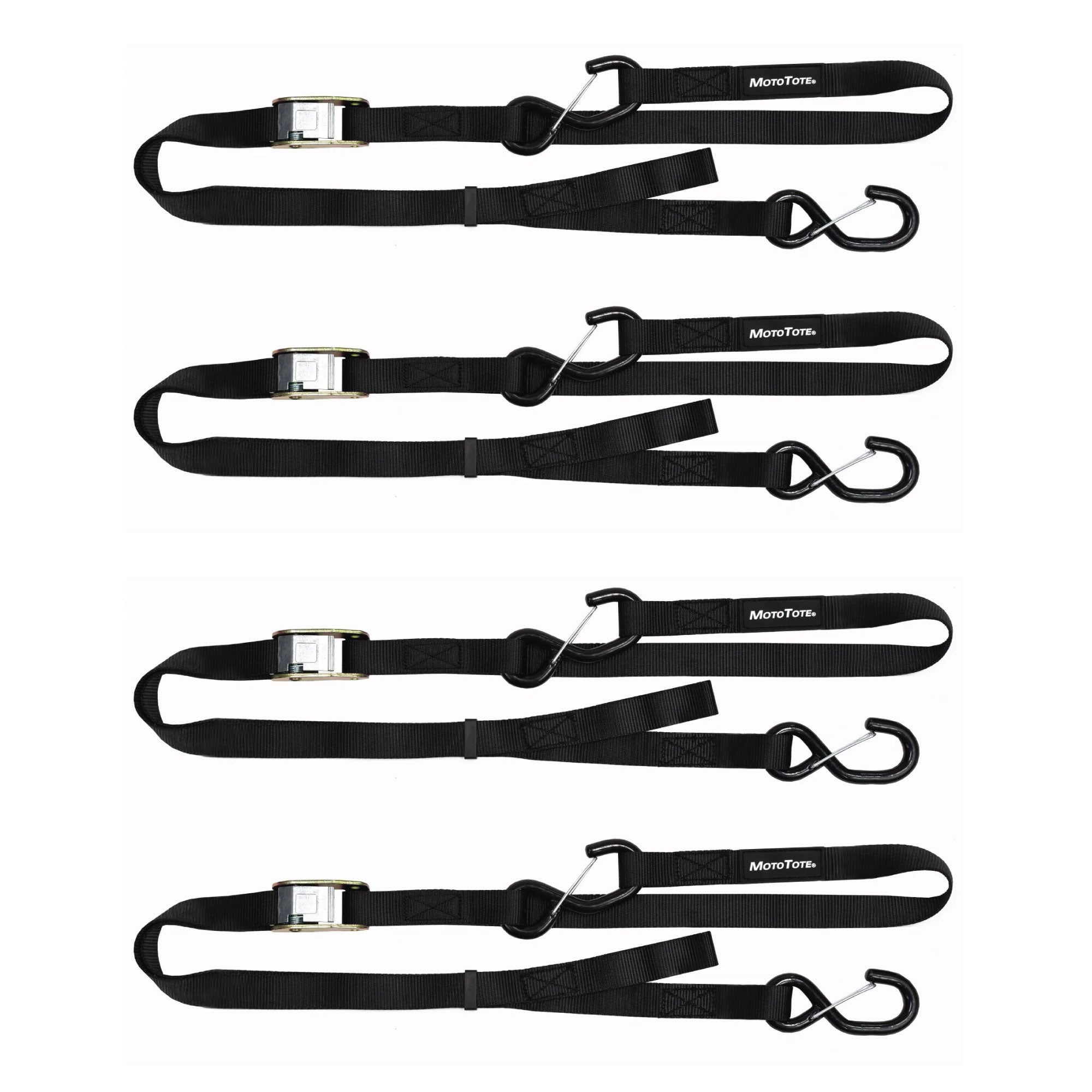 SafeLoop Cam Buckle Tie Downs - 4 Pack