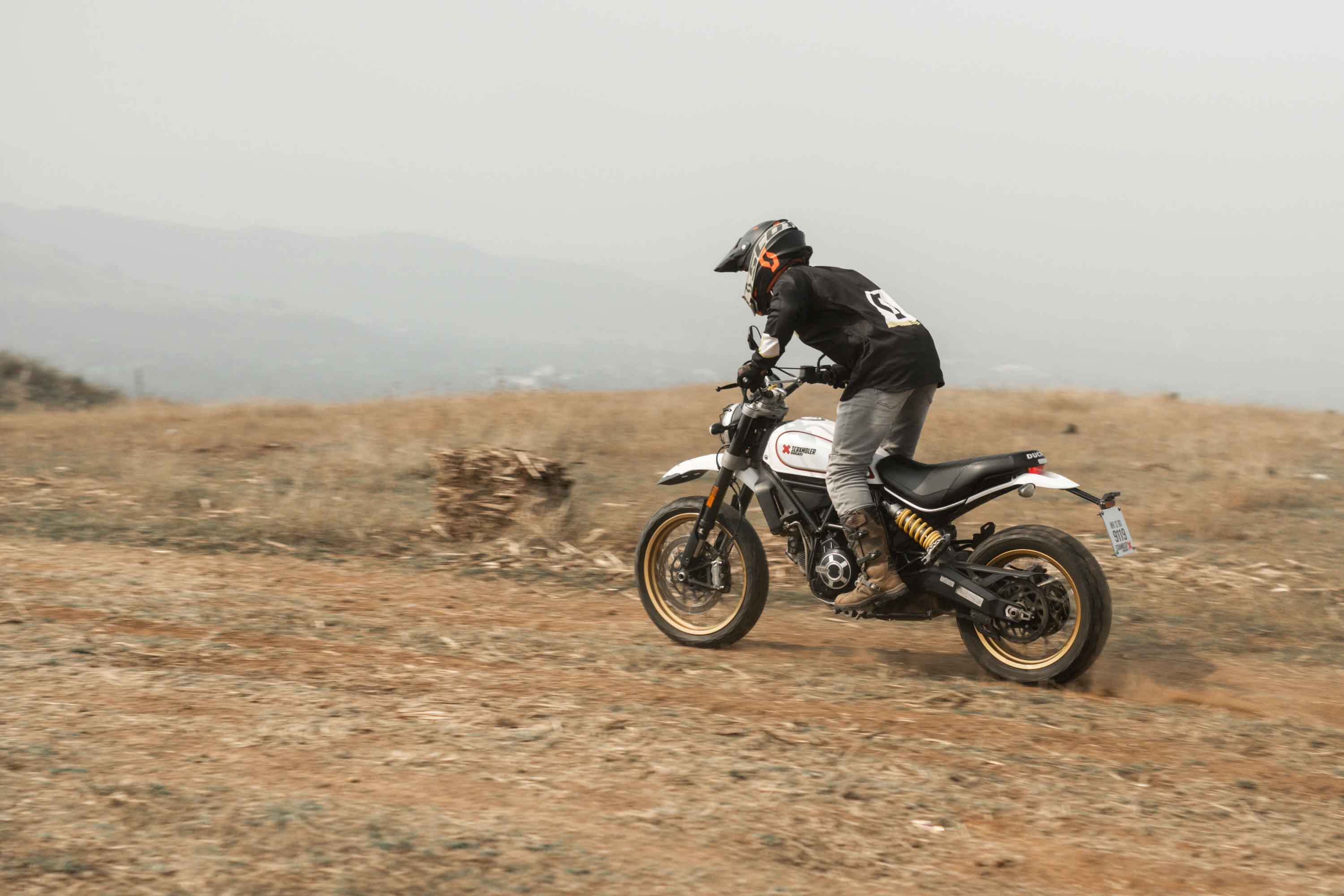Scrambler Motorcycle Adventure - Ducati Desert Sled