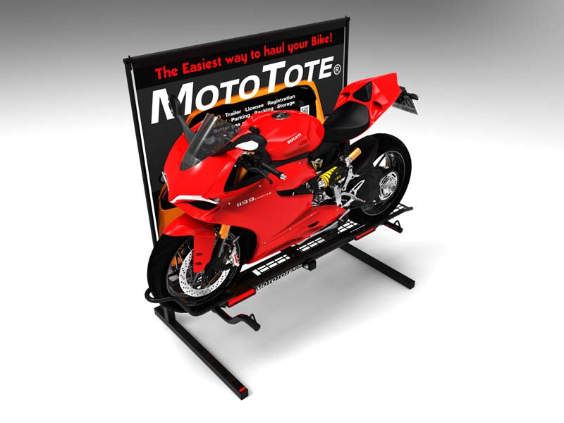 Steel Frame for MotoTote Display Unit