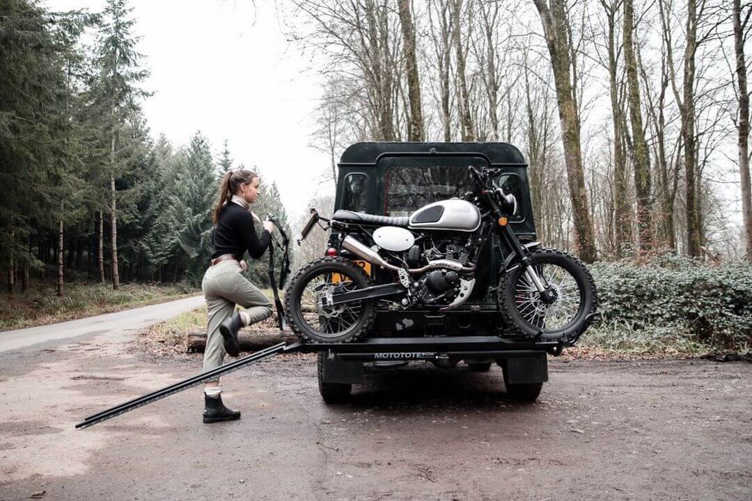 How Easy is it to Load and Unload a Motorcycle with MotoTote?