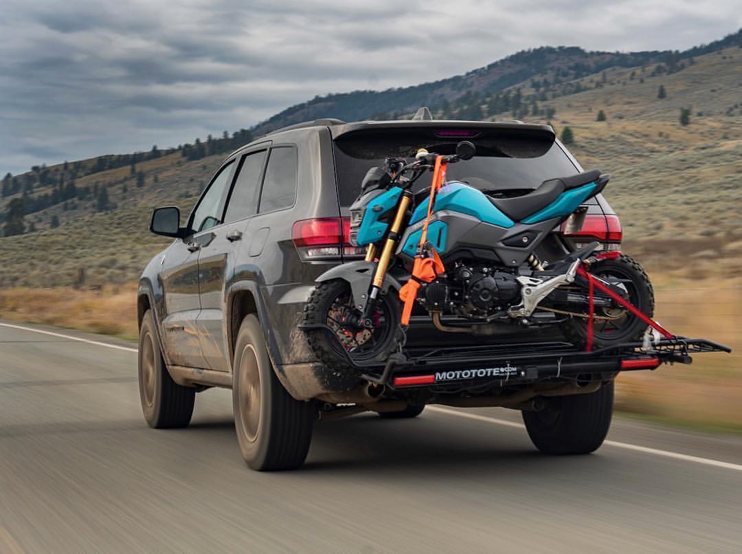 The Safety of Hauling with a Motorcycle Hitch Carrier