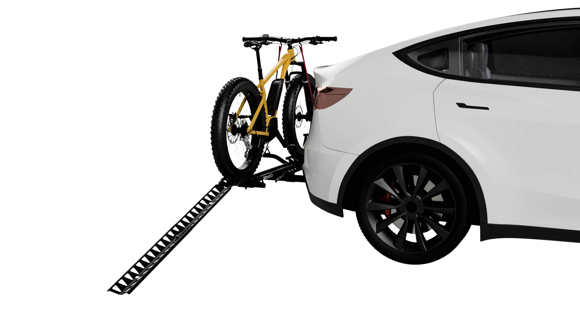 Loading Bike Racks for Electric Bikes with a Ramp