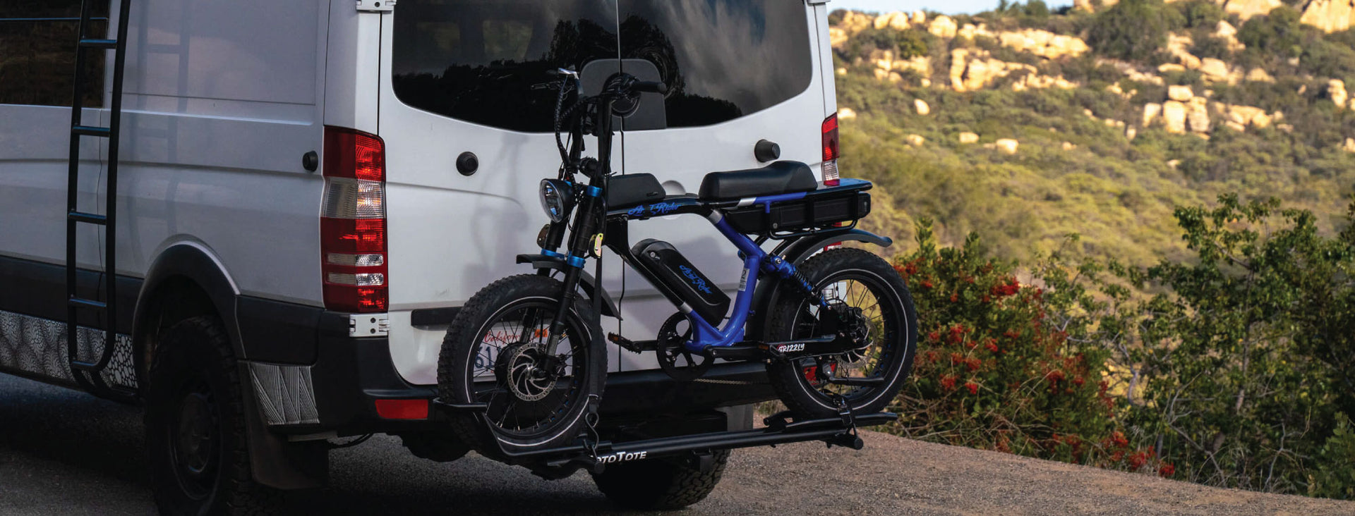 MotoTote Mini Bike Rack for Electric Bikes (200 lbs. Capacity)