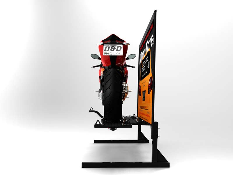 Steel Frame for MotoTote Display Unit