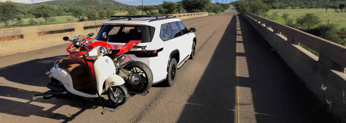 MotoTote Max+ Dual - Double Motorcycle Carrier