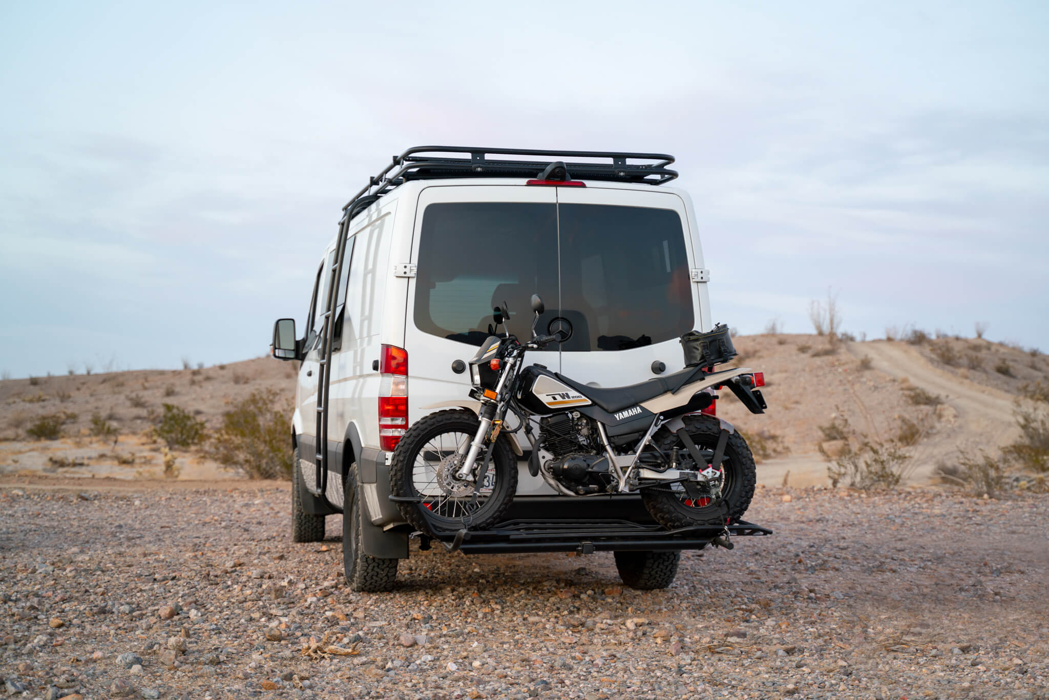 Van discount motorbike rack