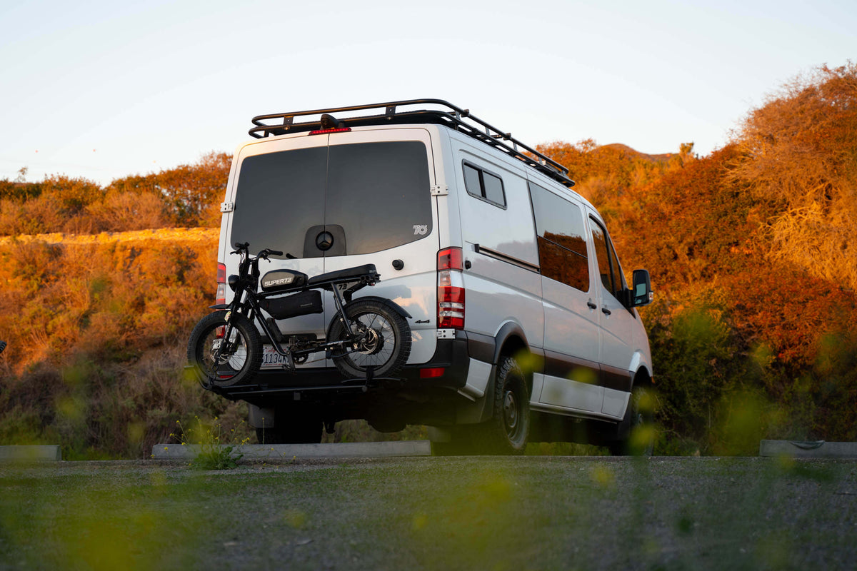 Minq Bike Rack Electric Bike Rack & Tie Down Bundles – MotoTote