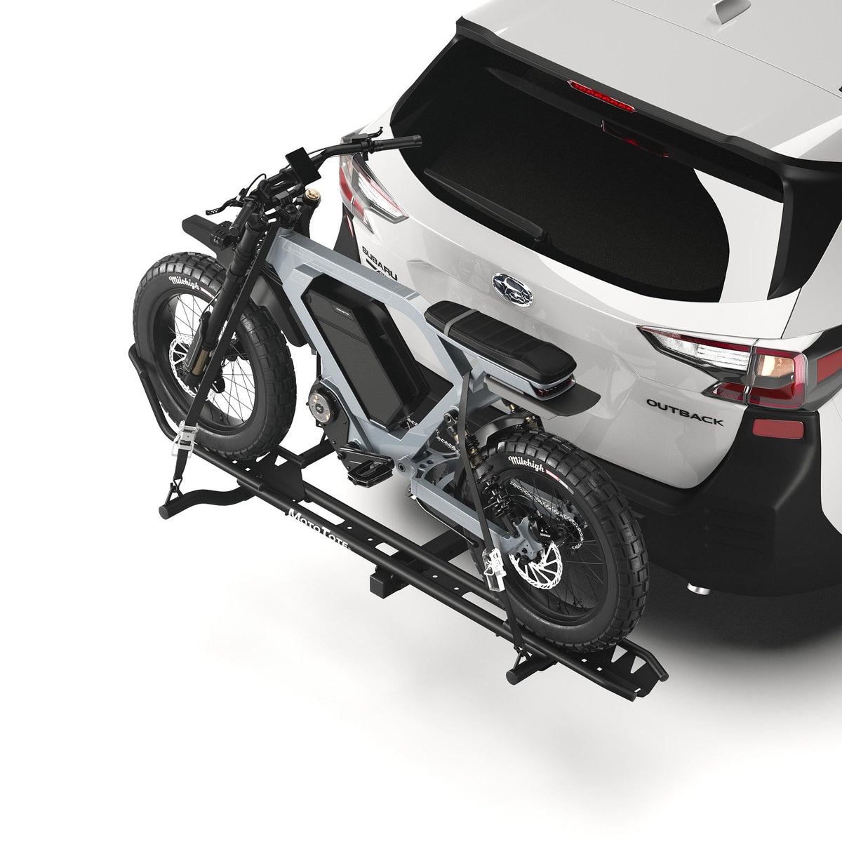 Minq Bike Rack MotoTote Motorcycle Hitch Carriers, Haulers & Racks