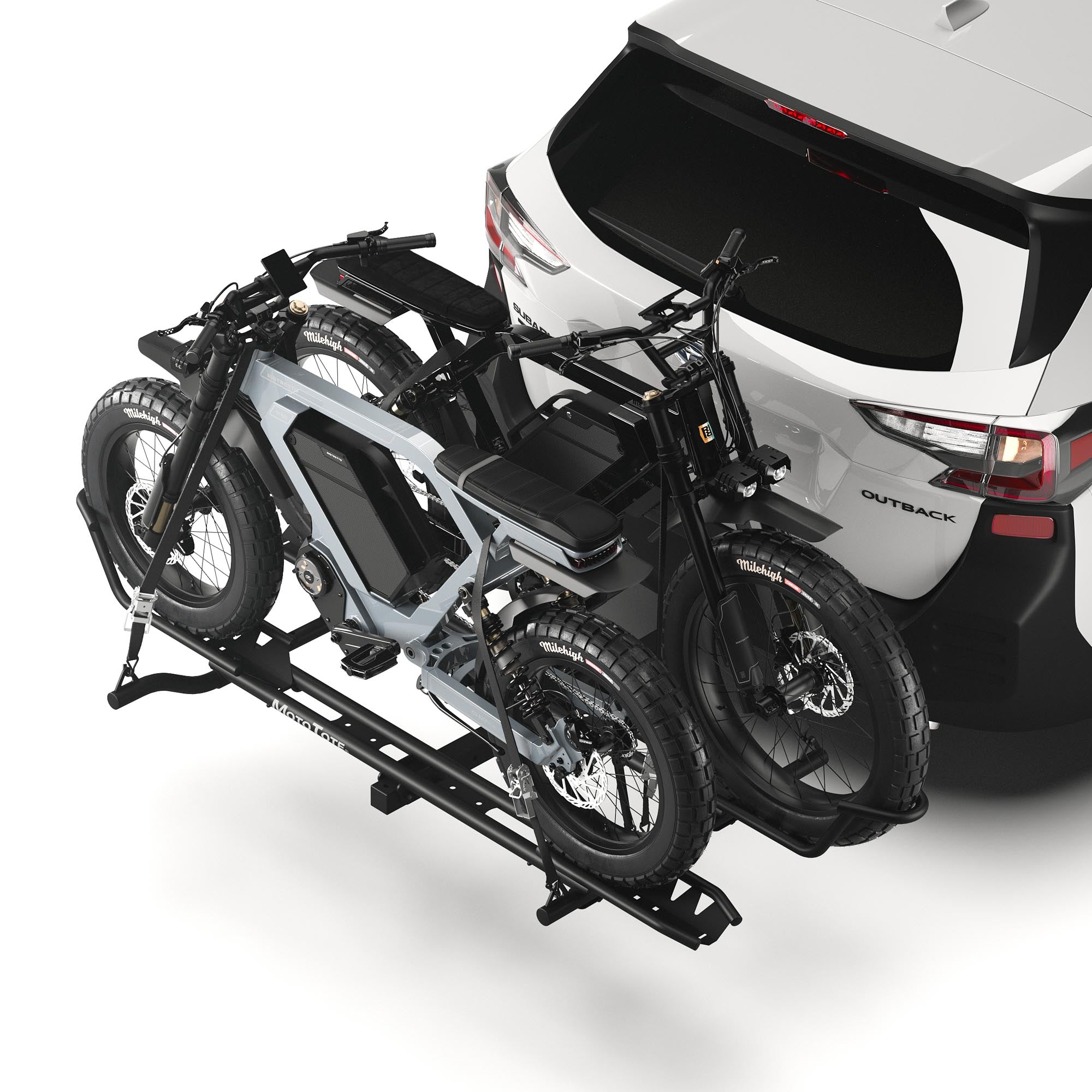 MotoTote Mini Dual - Bike Rack for Electric Bikes (350 lbs. Capacity)