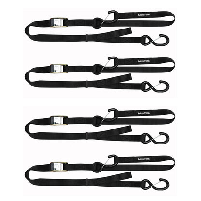 SafeLoop Cam Buckle Tie Downs - 4 Pack