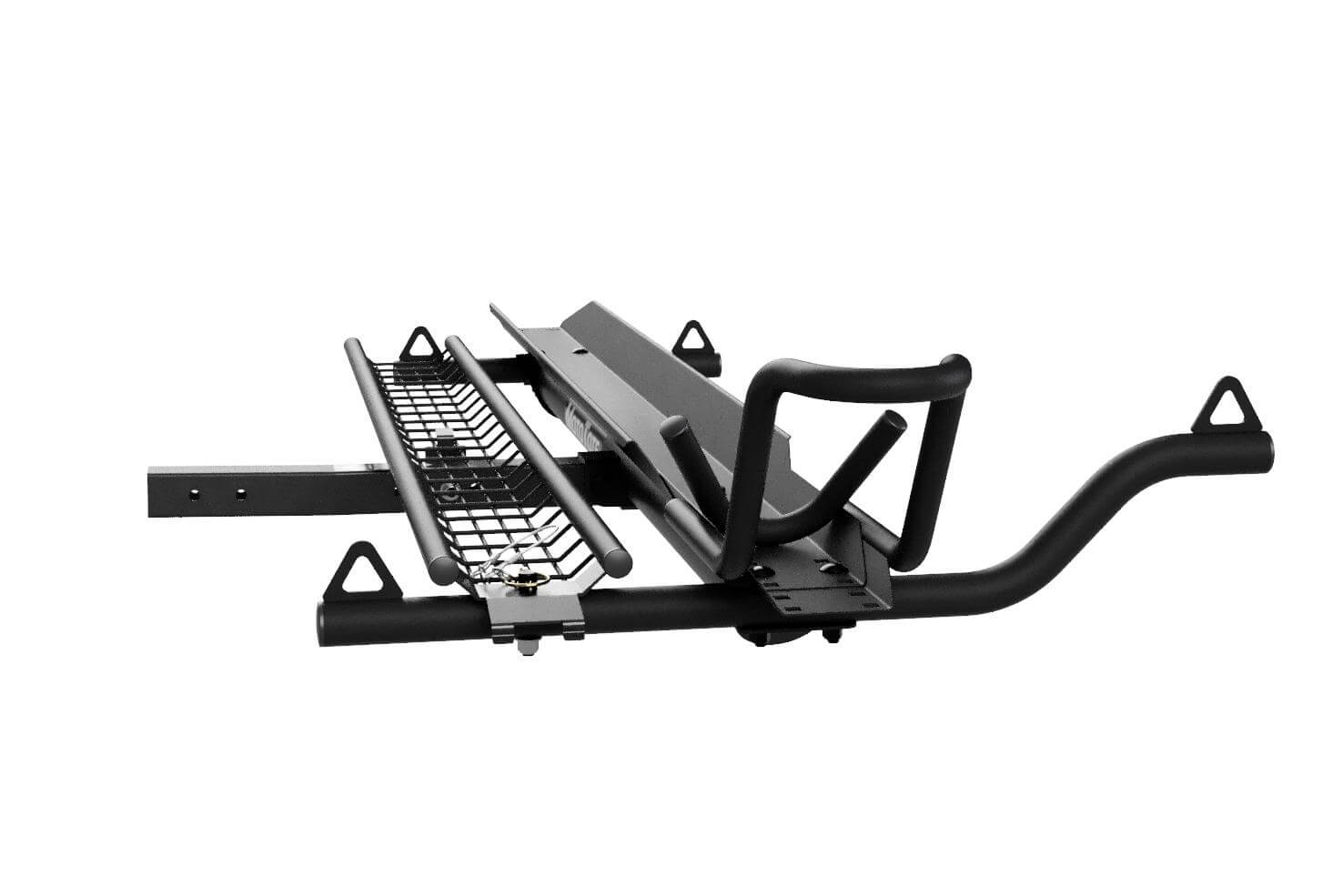 MotoTote m3 Trailer Hitch Motorcycle Carrier - BroadPull Tie Down Arms