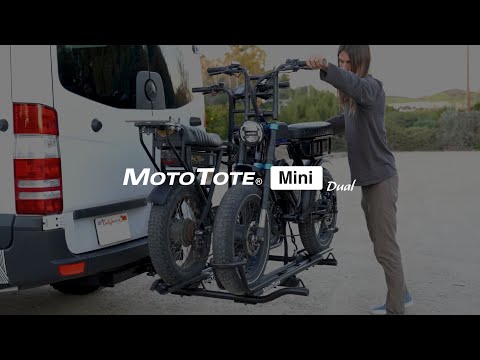 Mini Dual Bicycle Rack for E Bikes