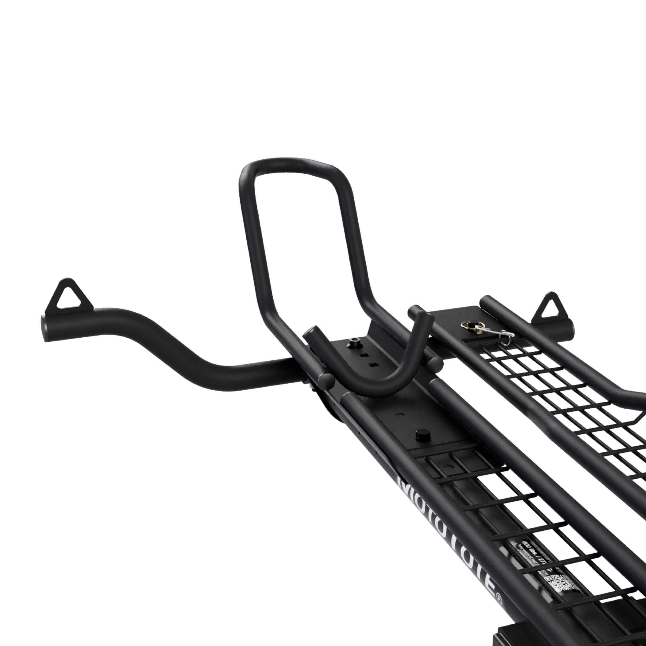 MotoTote Sport - Single Steel Motorcycle Hitch Carrier (600 lbs